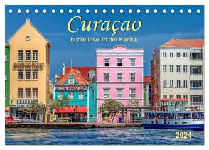 Curaçao – bunte Insel in der Karibik (Tischkalender 2024 DIN A5 quer), CALVENDO Monatskalender von Roder,  Peter