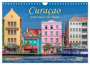 Curaçao – bunte Insel in der Karibik (Wandkalender 2024 DIN A4 quer), CALVENDO Monatskalender von Roder,  Peter