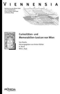 Curiositäten- und Memorabilien Lexicon von Wien von Realis