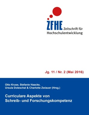 Curriculare Aspekte von Schreib- und Forschungskompetenz von Doleschal,  Ursula, Haacke,  Stefanie, Kruse,  Otto, Zwiauer,  Charlotte