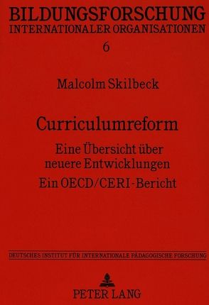 Curriculumreform von Mitter,  Wolfgang