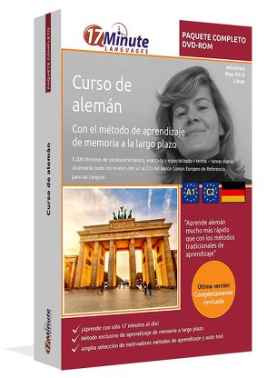 Curso de alemán: Paquete completo (desde el nivel A1 hasta el C2)