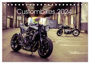 Custombikes 2024 (Tischkalender 2024 DIN A5 quer), CALVENDO Monatskalender von Snpshts-Fotografie,  Snpshts-Fotografie