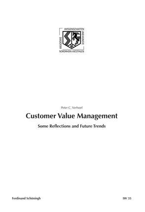 Customer Value Management von Haneklaus,  Birgitt, Verhoef,  Peter C.