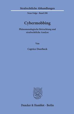 Cybermobbing. von Doerbeck,  Caprice