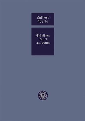 D. Martin Luthers Werke. Weimarer Ausgabe (Sonderedition) von Junghans,  Helmar, Köpf,  Ulrich, Stackmann,  Karl