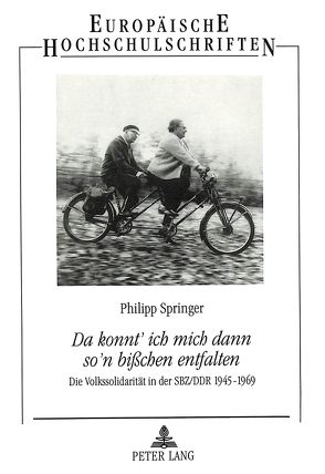 «Da konnt‘ ich mich dann so’n bißchen entfalten» von Springer,  Philipp