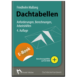 Dachtabellen von Maßong,  Friedhelm