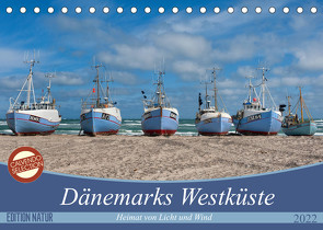 Dänemarks Westküste (Tischkalender 2022 DIN A5 quer) von Martin Jensen,  Andreas