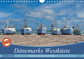 Dänemarks Westküste (Wandkalender 2021 DIN A4 quer) von Martin Jensen,  Andreas