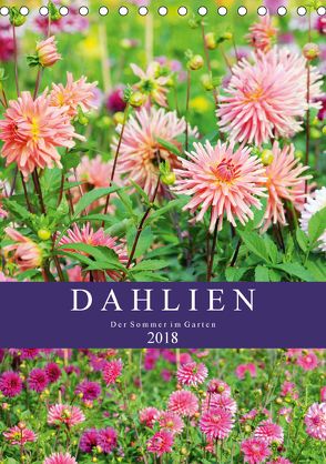 Dahlien – Der Sommer im Garten (Tischkalender 2018 DIN A5 hoch) von Frost,  Anja