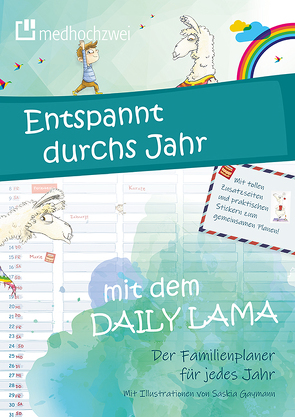 Daily Lama Familienplaner von Gaymann,  Saskia, medhochzwei Verlag