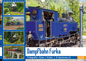 Dampfbahn Furka 2020CH-Version (Wandkalender 2020 DIN A3 quer) von J. Koller 4Pictures.ch,  Alois