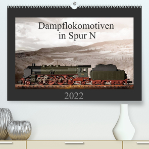 Dampflokomotiven in Spur N (Premium, hochwertiger DIN A2 Wandkalender 2022, Kunstdruck in Hochglanz) von Ritter Fotografie,  Christian