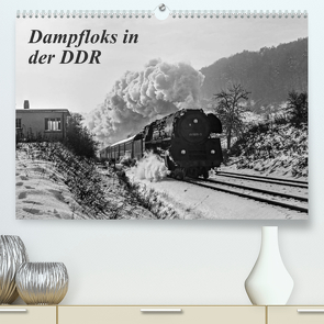 Dampfloks in der DDR (Premium, hochwertiger DIN A2 Wandkalender 2023, Kunstdruck in Hochglanz) von M.Dietsch