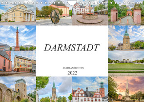 Darmstadt Stadtansichten (Wandkalender 2022 DIN A4 quer) von Meutzner,  Dirk