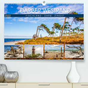 Darßer Weststrand – Fischland Darß Zingst (Premium, hochwertiger DIN A2 Wandkalender 2022, Kunstdruck in Hochglanz) von Felix,  Holger