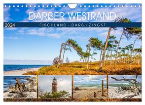 Darßer Weststrand – Fischland Darß Zingst (Wandkalender 2024 DIN A4 quer), CALVENDO Monatskalender von Felix,  Holger