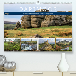 Dartmoor, herbe Schönheit im Süden Englands (Premium, hochwertiger DIN A2 Wandkalender 2021, Kunstdruck in Hochglanz) von Kruse,  Joana