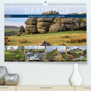 Dartmoor, herbe Schönheit im Süden Englands (Premium, hochwertiger DIN A2 Wandkalender 2022, Kunstdruck in Hochglanz) von Kruse,  Joana