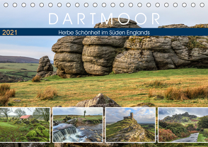 Dartmoor, herbe Schönheit im Süden Englands (Tischkalender 2021 DIN A5 quer) von Kruse,  Joana