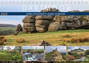 Dartmoor, herbe Schönheit im Süden Englands (Tischkalender 2022 DIN A5 quer) von Kruse,  Joana