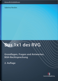 Das 1×1 des RVG von Reckin,  Sabrina