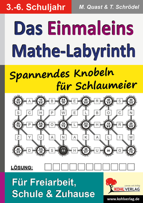 Das 1×1-Mathe-Labyrinth von Quast,  Moritz, Schrödel,  Tim