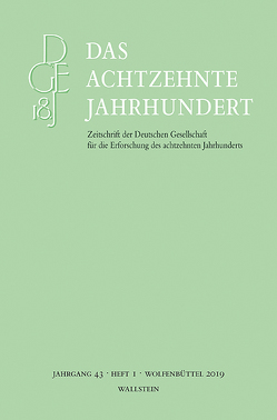 Das achtzehnte Jahrhundert 43/1 von Zelle,  Carsten