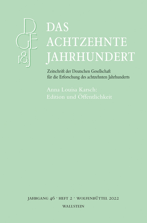 Das achtzehnte Jahrhundert von Ghanbari,  Nacim, Hildebrandt,  Annika