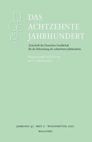 Das achtzehnte Jahrhundert von Grunert,  Frank, Thouard,  Denis