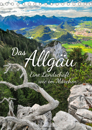 Das Allgäu – eine Landschaft wie im Märchen (Tischkalender 2022 DIN A5 hoch) von Ratzer,  Reinhold