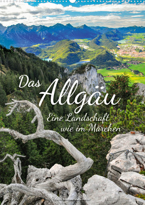 Das Allgäu – eine Landschaft wie im Märchen (Wandkalender 2022 DIN A2 hoch) von Ratzer,  Reinhold