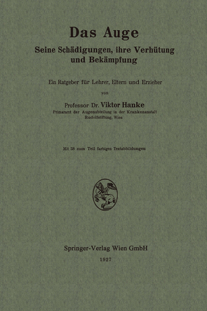 Das Auge von Hanke,  Viktor