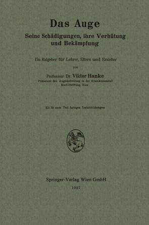 Das Auge von Hanke,  Viktor