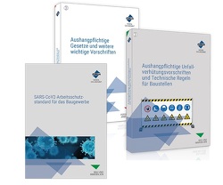 Das Aushangpflichten-Paket für Baustellen: Aushangpflichtige Gesetze + Unfallverhütungsvorschriften