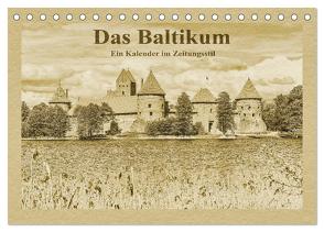 Das Baltikum – Ein Kalender im Zeitungsstil (Tischkalender 2024 DIN A5 quer), CALVENDO Monatskalender von Kirsch,  Gunter