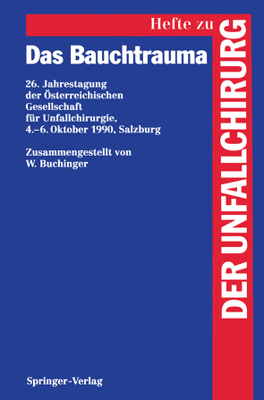 Das Bauchtrauma von Buchinger,  W.