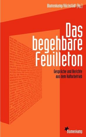 Das begehbare Feuilleton von Blumenkamp,  Katrin, Hückstädt,  Hauke