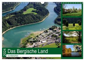 Das Bergische Land – wunderschön (Wandkalender 2024 DIN A3 quer), CALVENDO Monatskalender von Harhaus,  Helmut