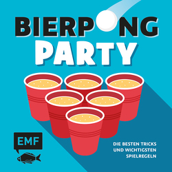 Das Bierpong-Set – Mit Buch, 22 Bechern und 4 Bällen