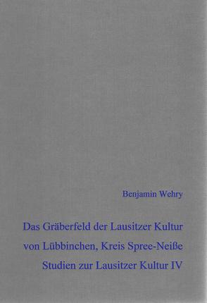 Das bronzezeitliche Gräberfeld der Lausitzer Kultur von Lübbinchen, Gem. Schenkendöbern, Kreis Spree-Neiße von Wehry,  Benjamin