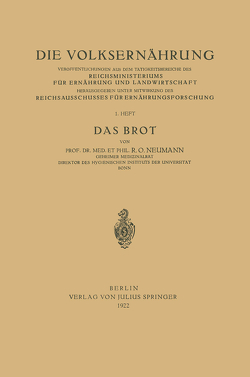 Das Brot von Neumann,  Phil. R. O.