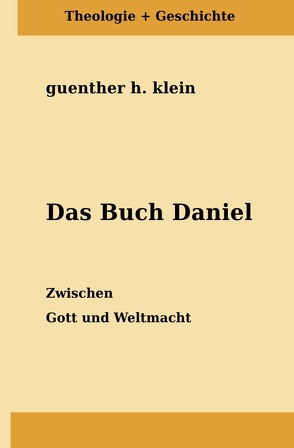 Das Buch Daniel von klein,  guenther