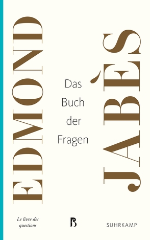 Das Buch der Fragen von Beese,  Henriette, Jabès,  Edmond