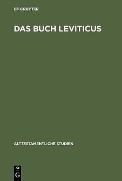 Das Buch Leviticus von Eerdmans,  Bernhard Dirks