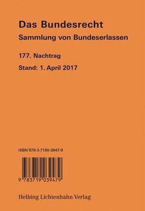 Das Bundesrecht, N 177 von Brüstlein,  Manuela