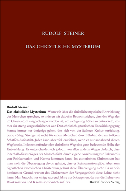 Das christliche Mysterium von Steiner,  Rudolf