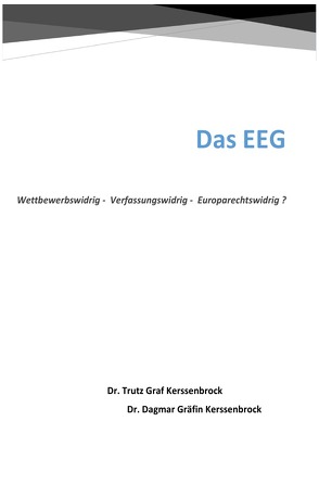 Das EEG von Graf Kerssenbrock,  Trutz, Gräfin Kerssenbrock,  Dagmar