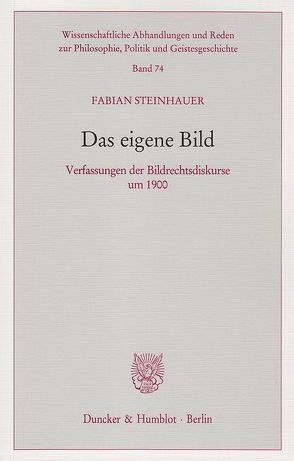 Das eigene Bild. von Steinhauer,  Fabian